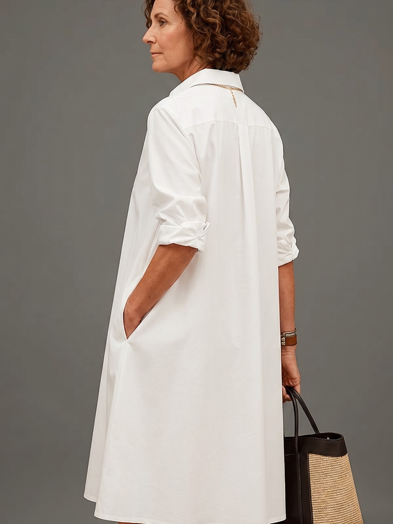 Sadie | Elegant Tailored Midi Dress