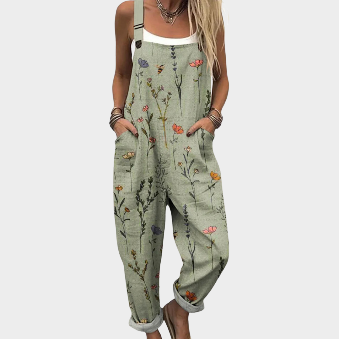 Jennifer | Comfortable Printed Overalls