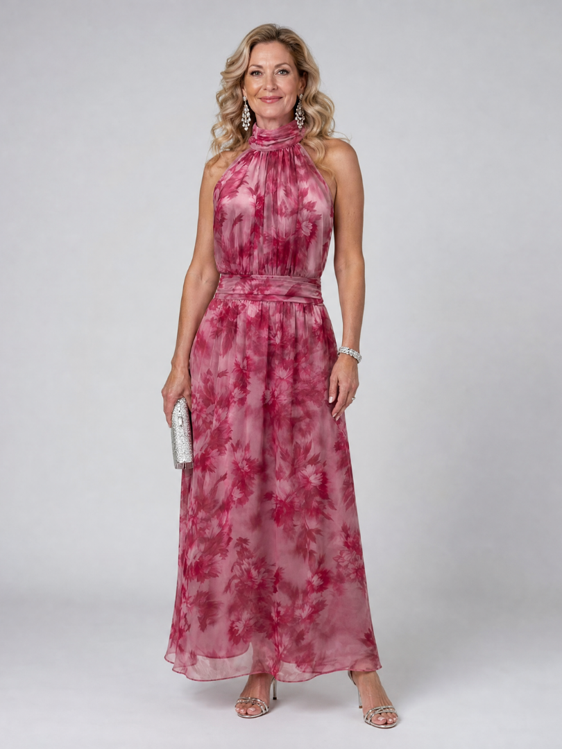 Avien | American Collar Midi Dress