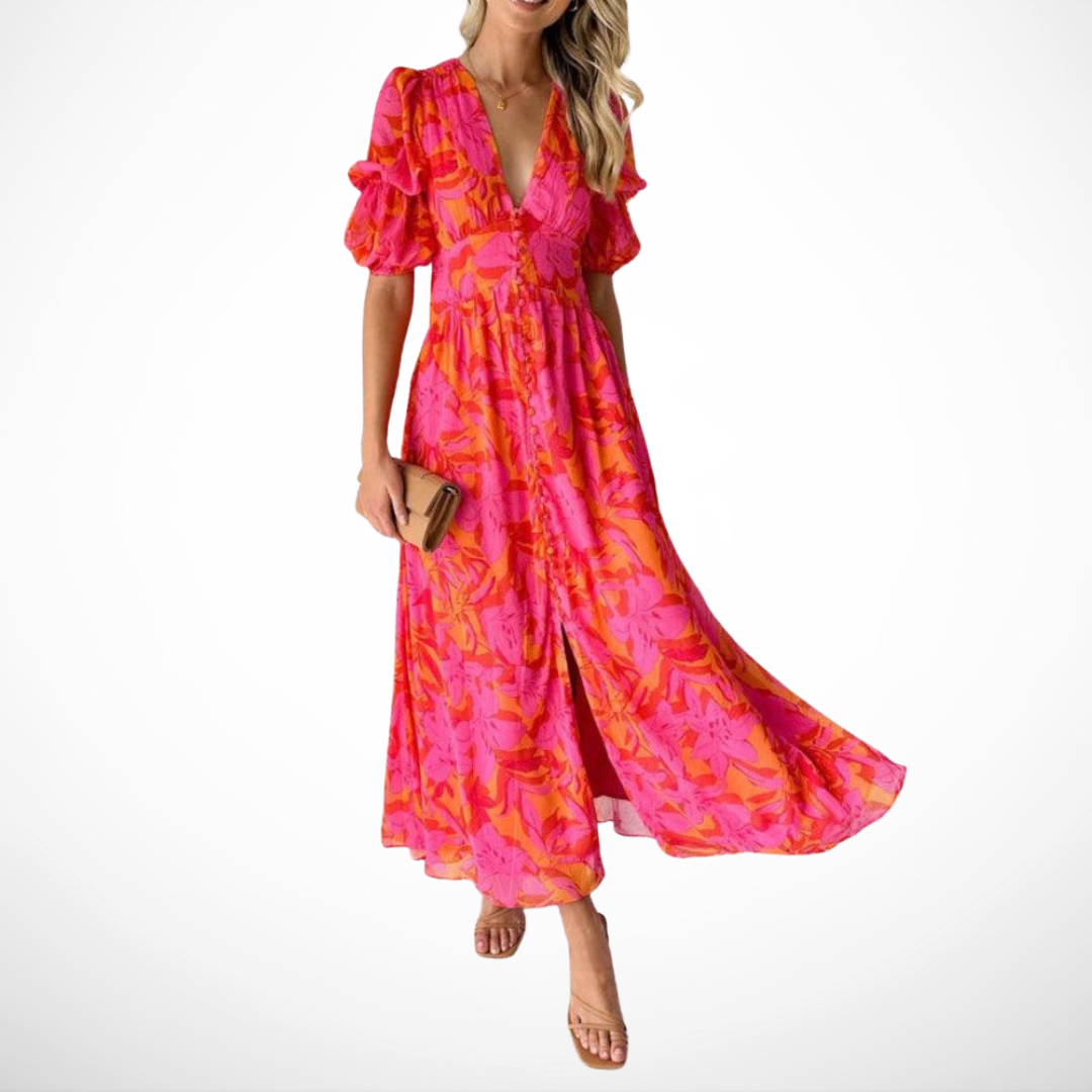 Delacroix | Solar Glow Maxi Dress