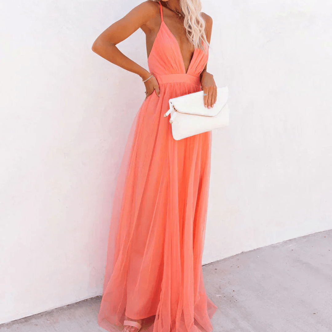 The Coral | Maxi Dress