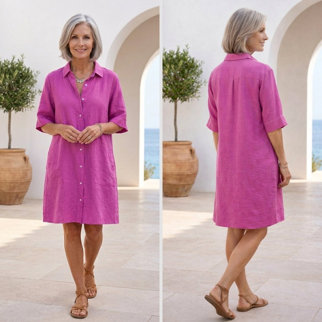 Diane | Casual Shirt Dress