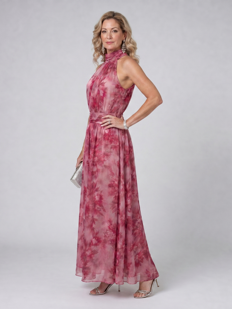 Avien | American Collar Midi Dress
