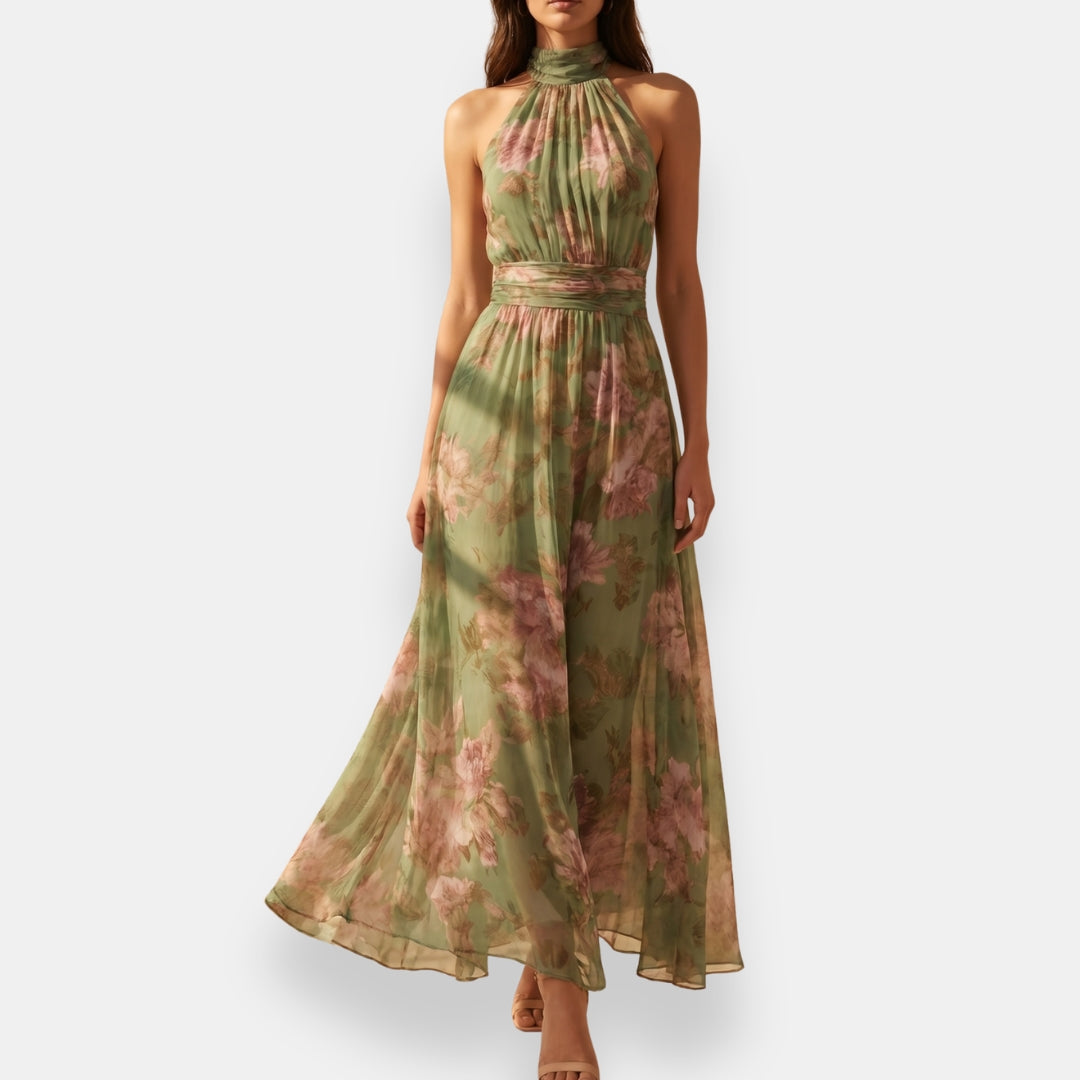 Savannah | Long Floral Dress