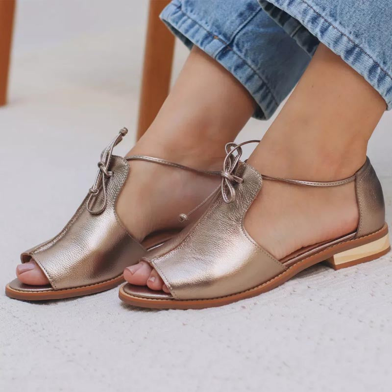 Claire | Strap Leather Sandals