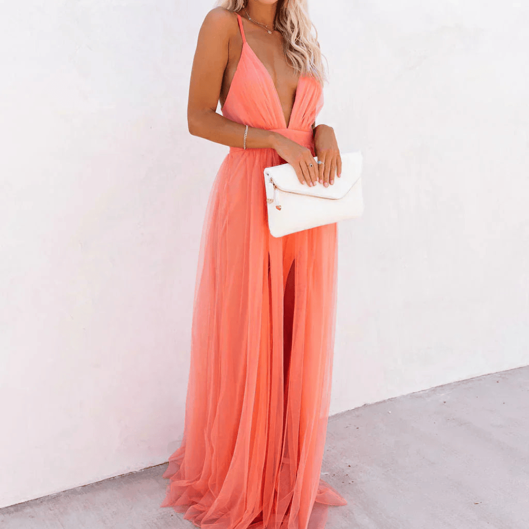 The Coral | Maxi Dress