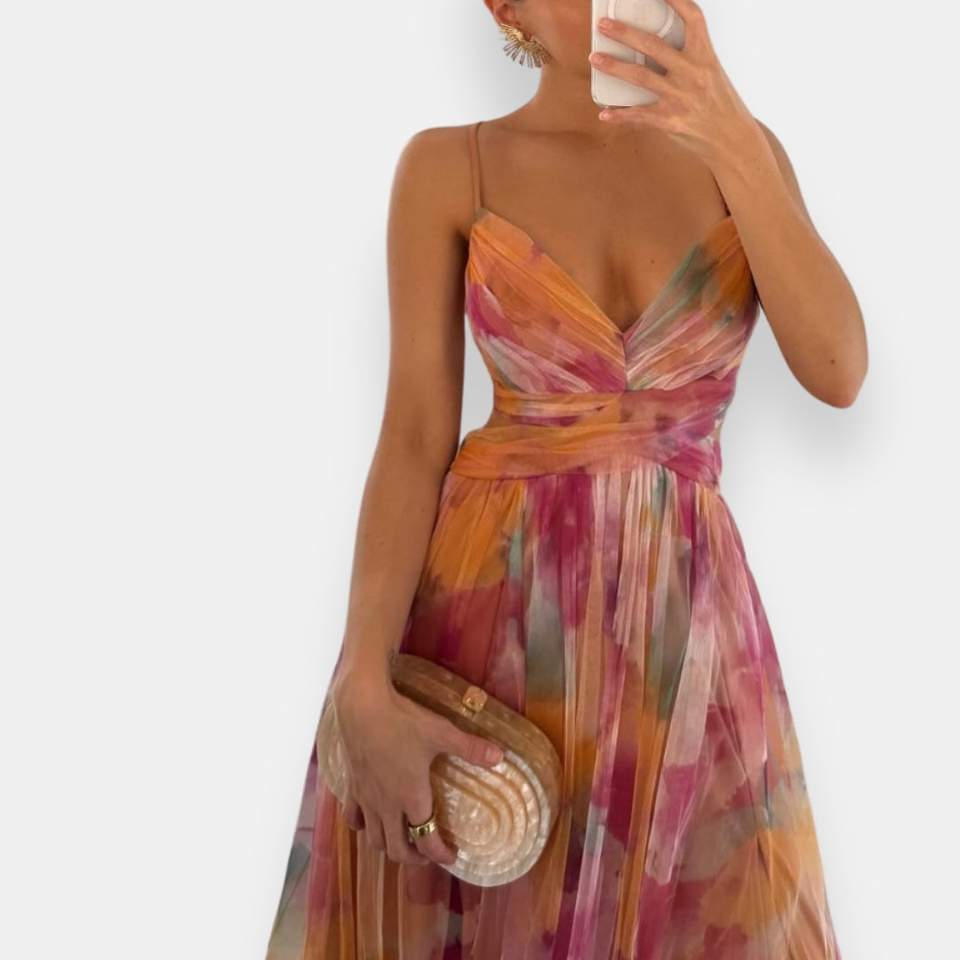 Camille | Long Flowing Dress