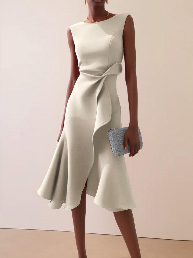 Katherine | Sleeveless Midi Dress
