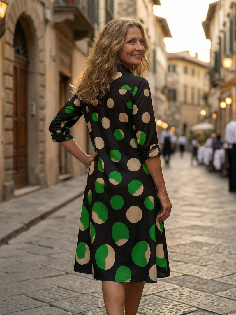 Genevieve | Polka Dot Dress