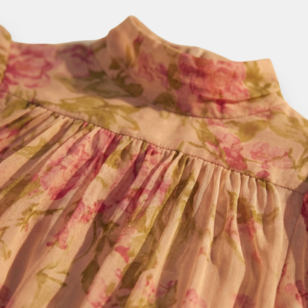 Melissa | Long Floral Dress