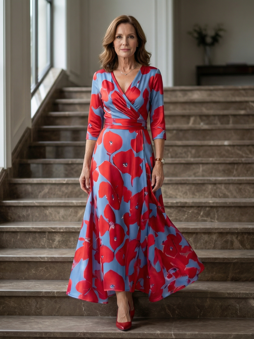 NATALIA | Elegant Midi Dress