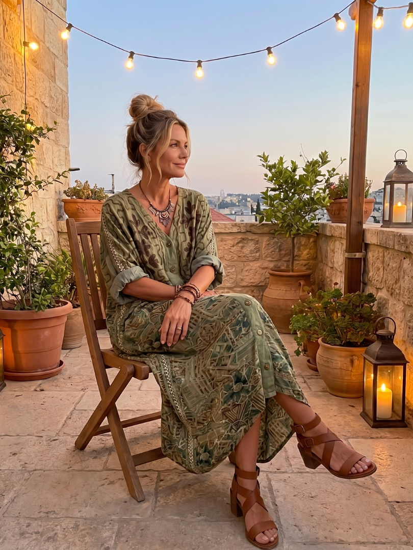 Aliyah | Oversized Midi Dress
