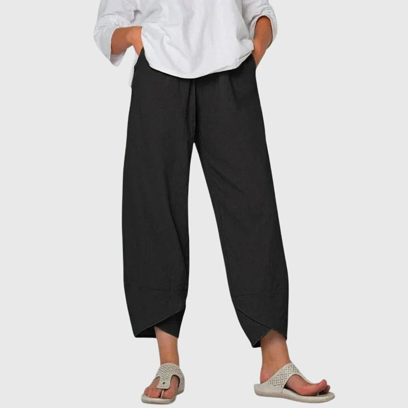 Isabeau Breezy Wide Leg Trousers