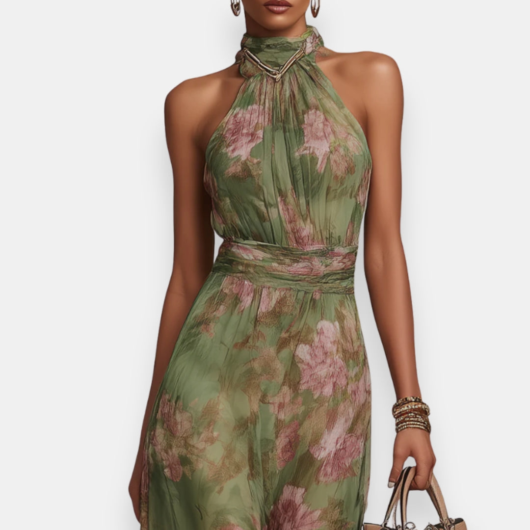 Savannah | Long Floral Dress