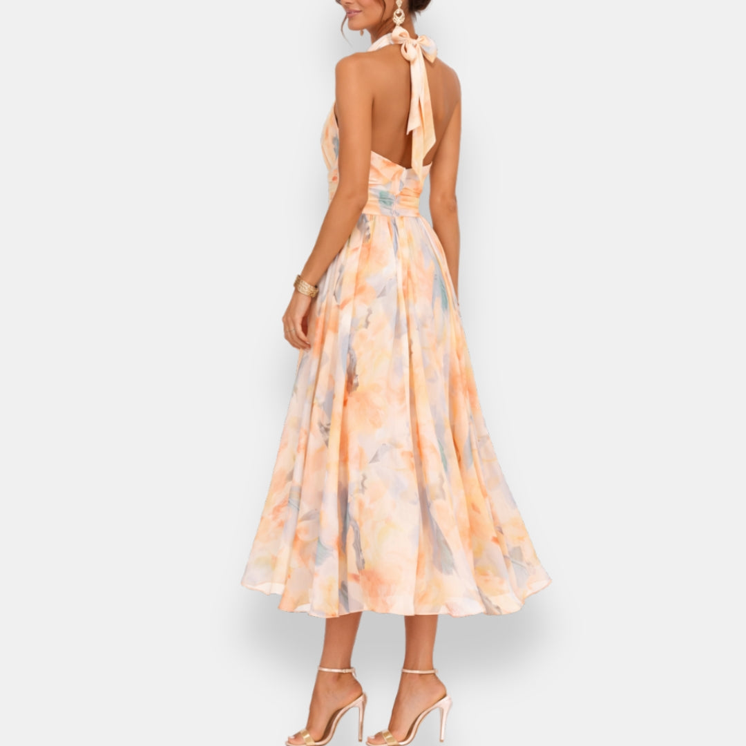 Amanda | Floral Midi Dress