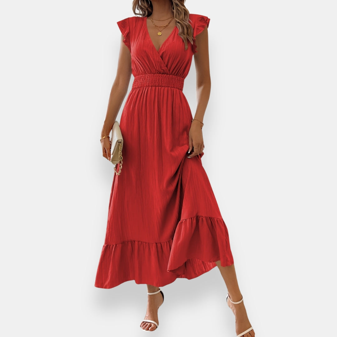 Jennifer | Midi Wrap Dress