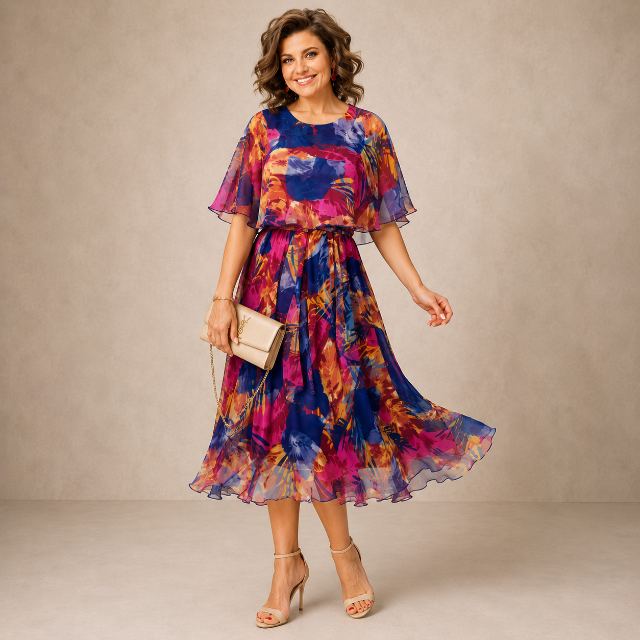 WIKTORIA | Elegant Midi Dress
