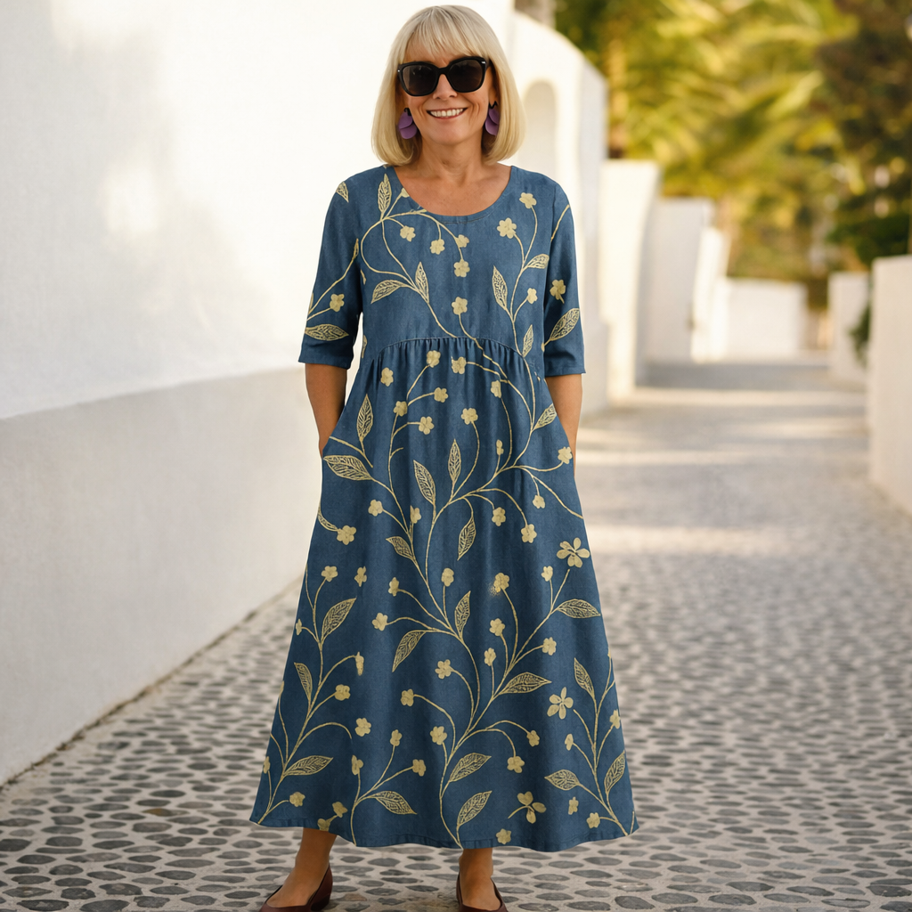 Lily | Midi Dress - Ultimate Comfort Made Easy