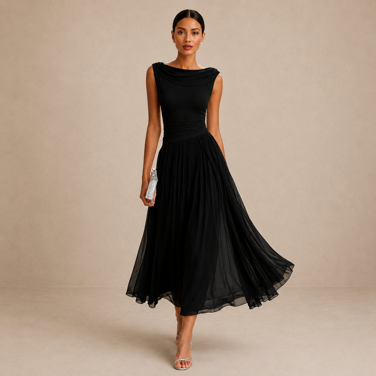 NATALIA | Elegant Midi Dress