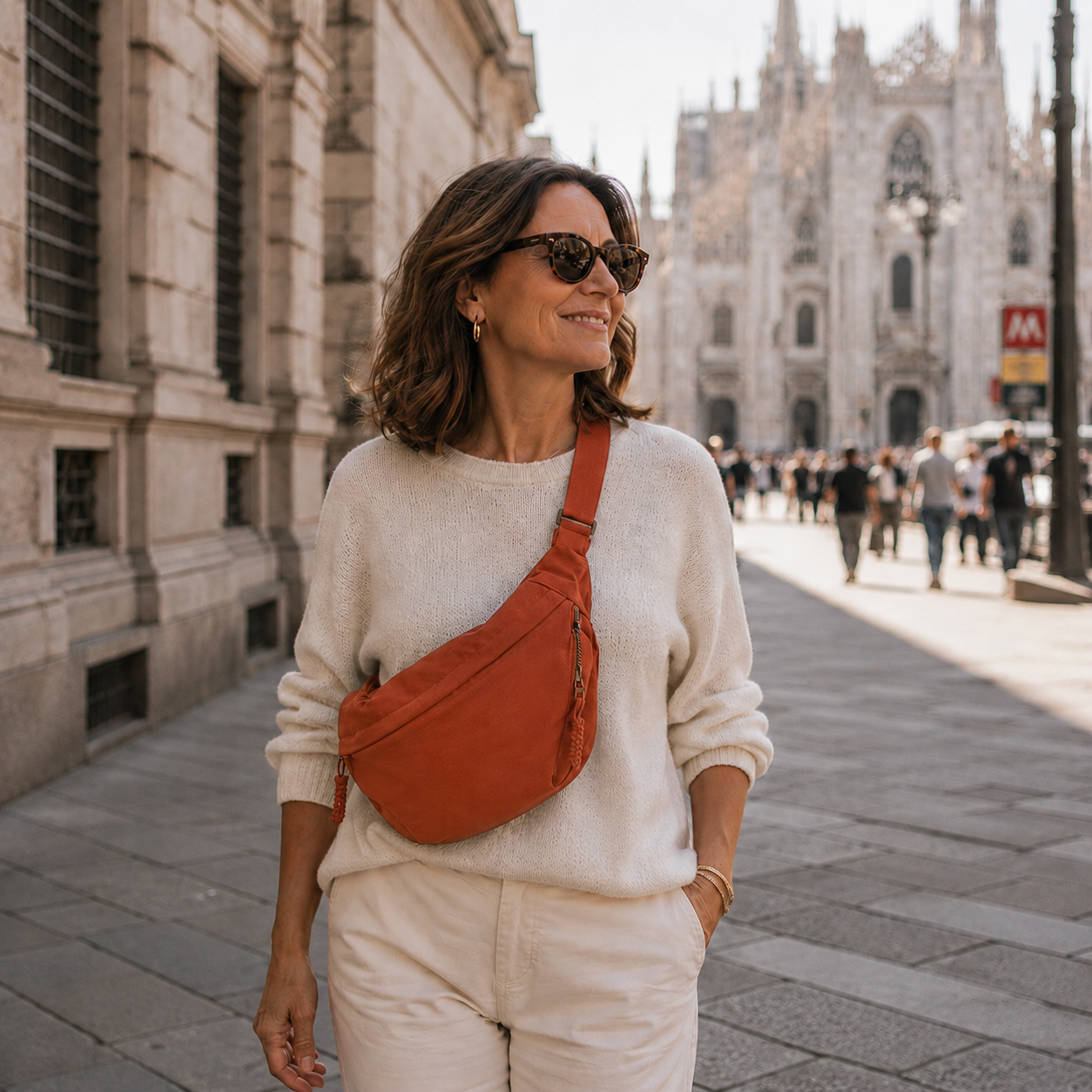 Gioia | Tangerine Shoulder Bag