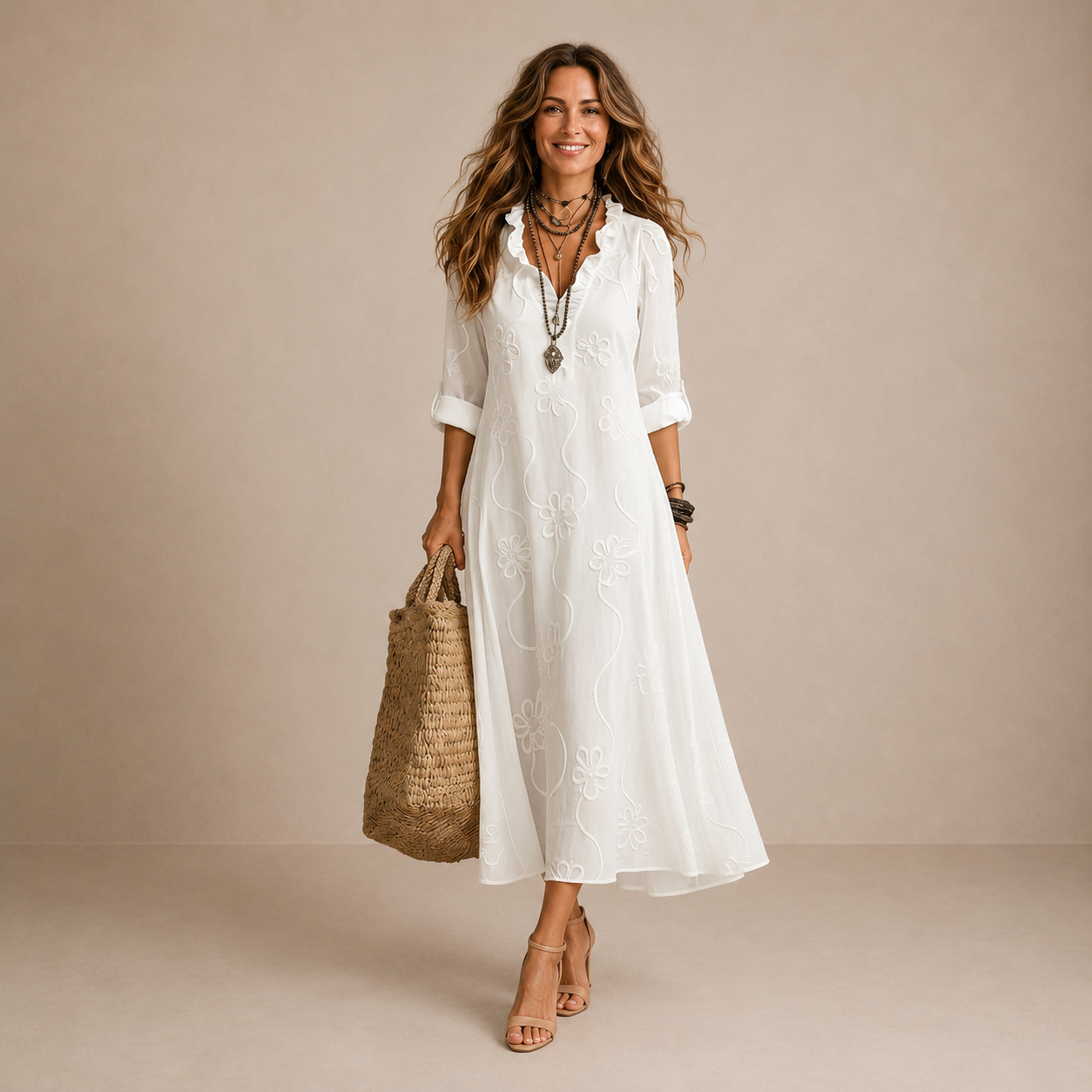MARIAM | Elegant Maxi Dress