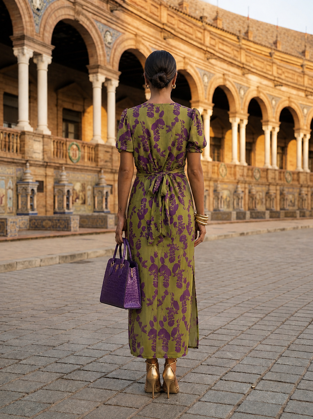 Flowy Floral Maxi Dress for Fall