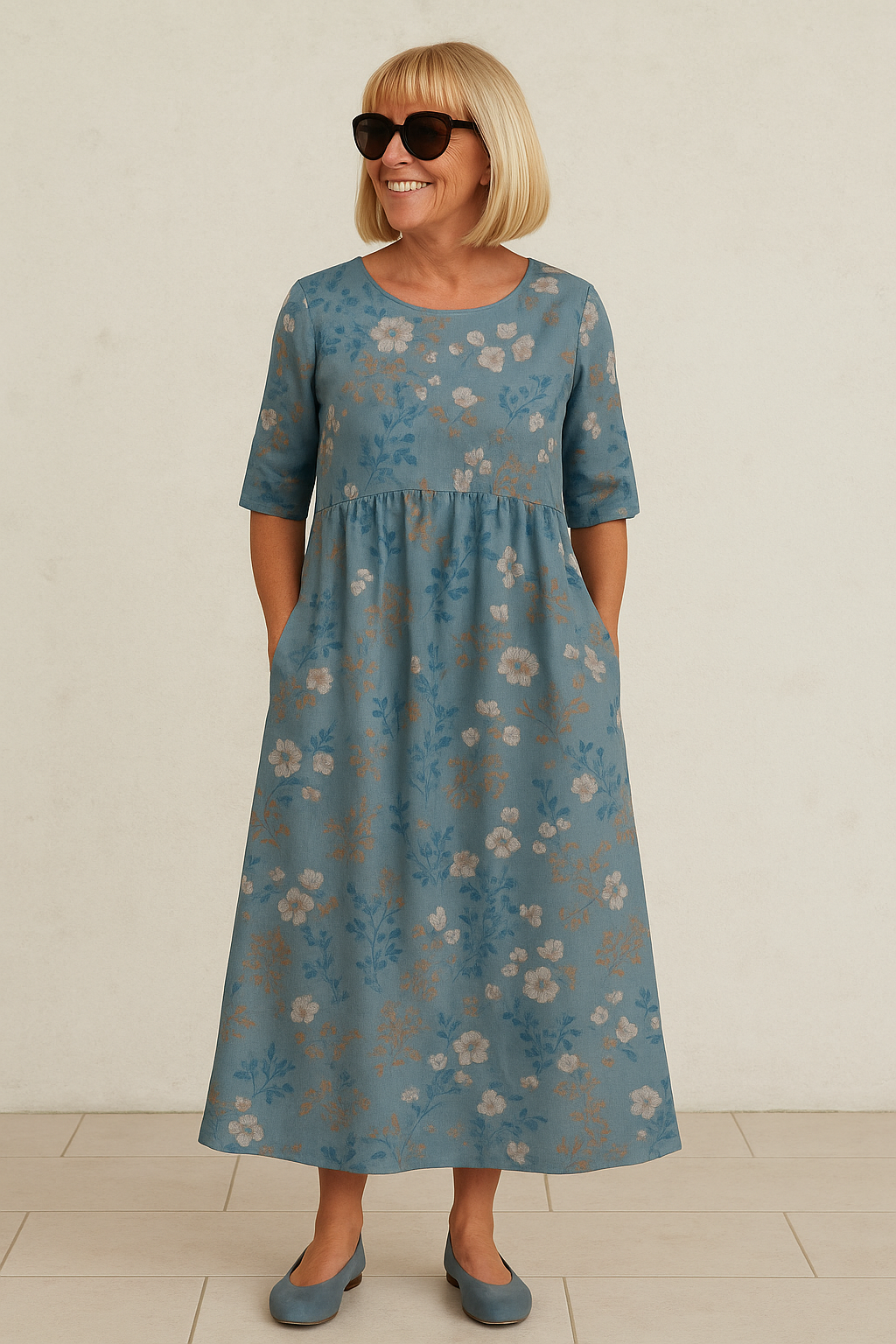 Lily | Midi Dress - Ultimate Comfort Made Easy