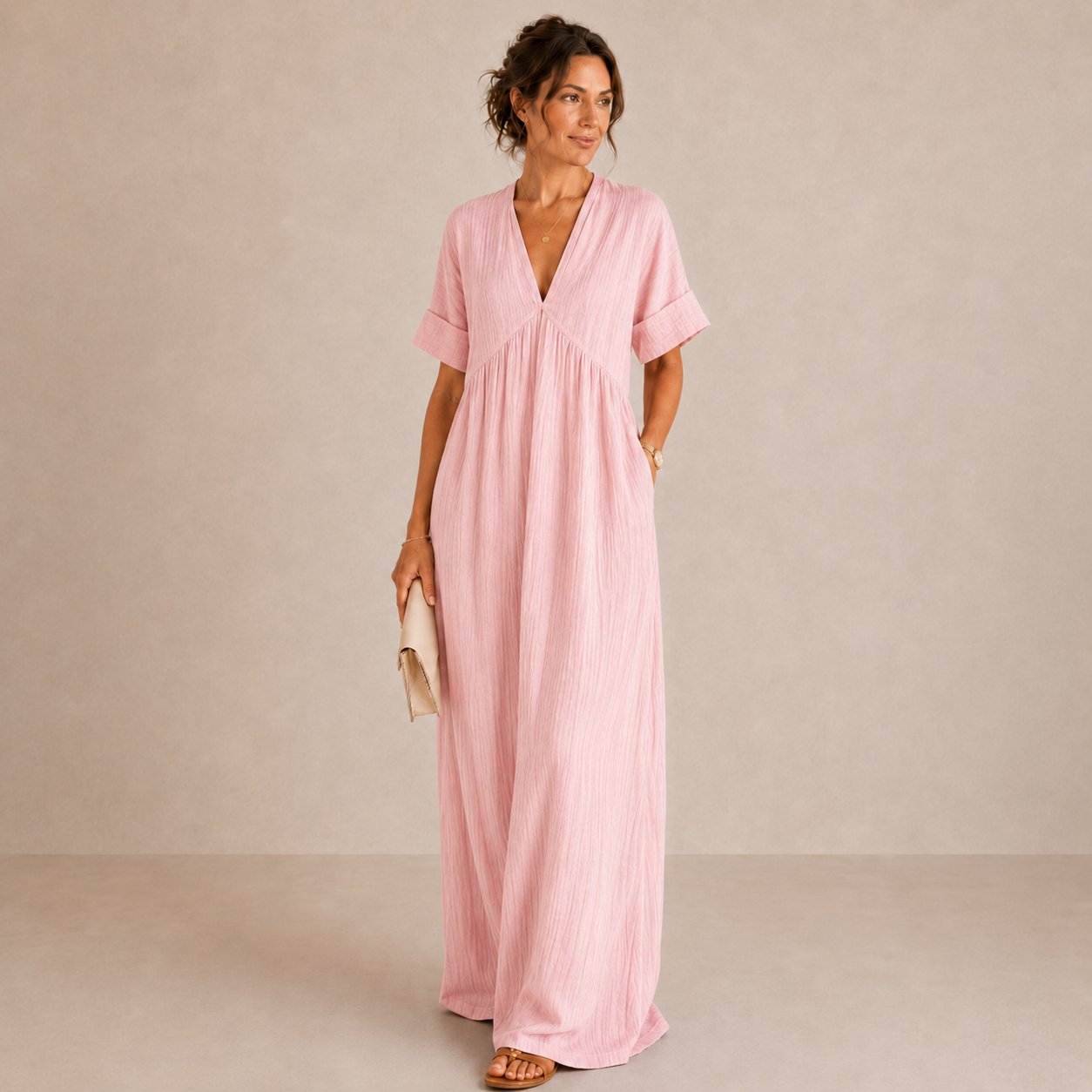 WIOLETTA | Elegant Maxi Dress