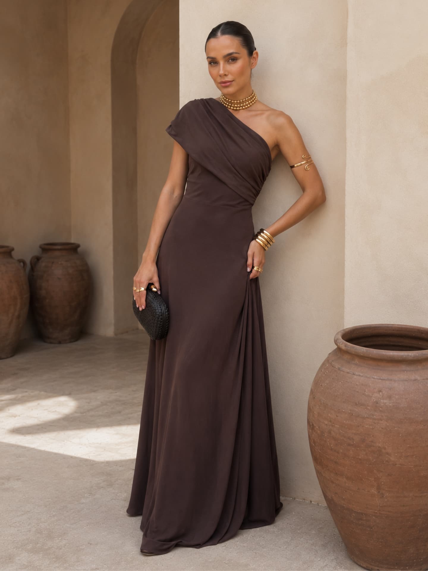 Brown Toledo Dress