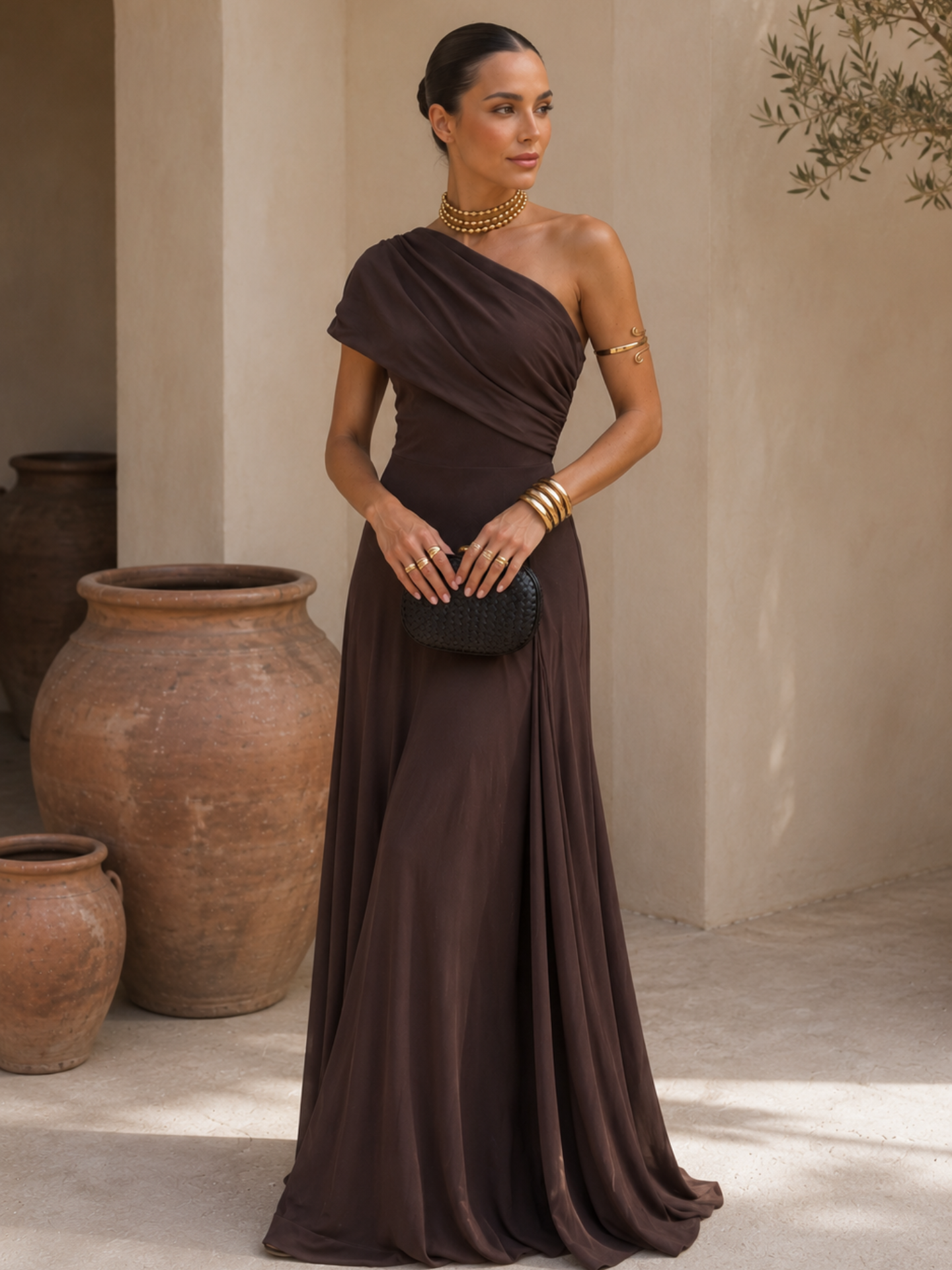 Brown Toledo Dress