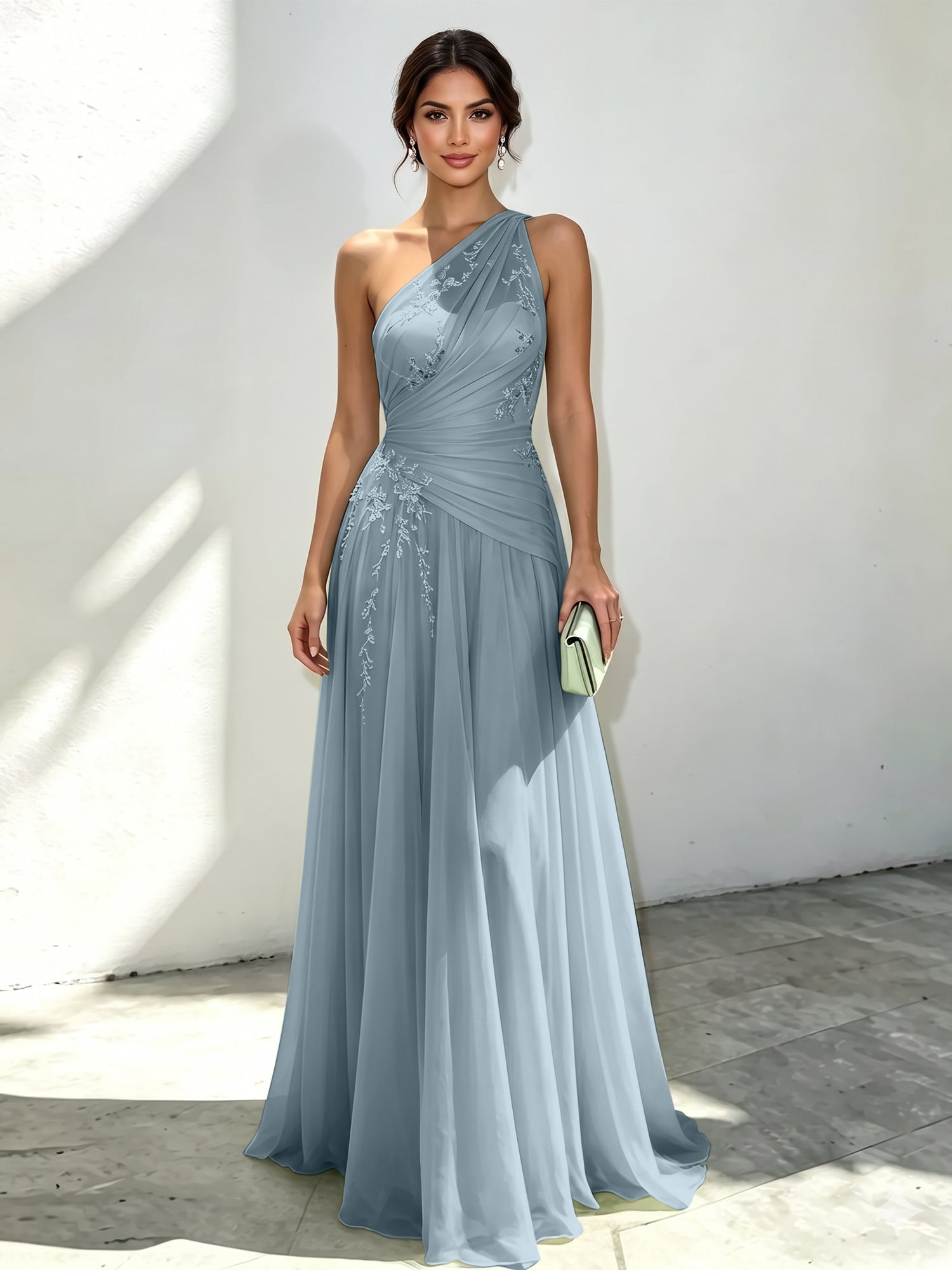Sophia | One Shoulder Maxi Dress