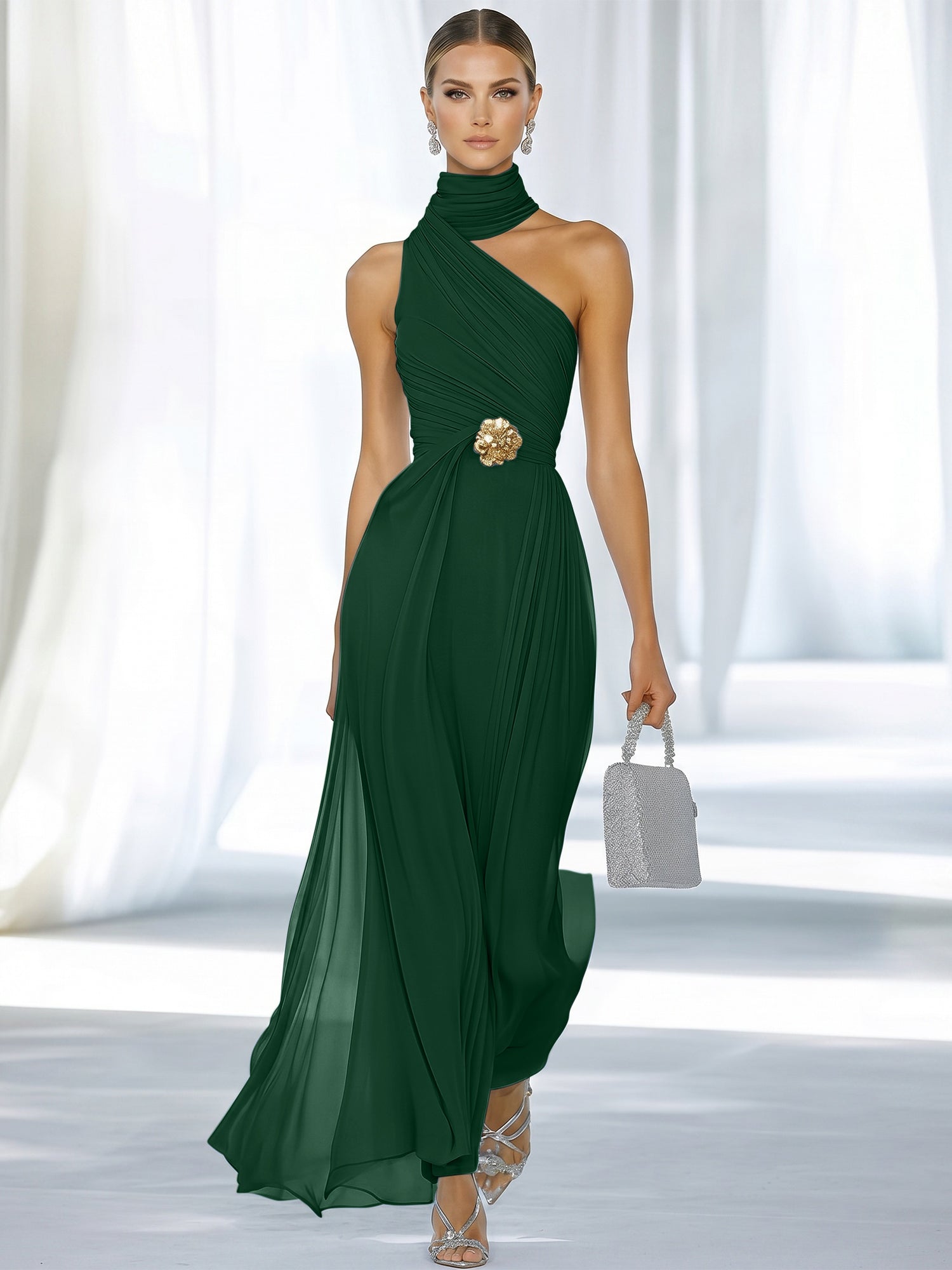 Angela | Chiffon Maxi Dress