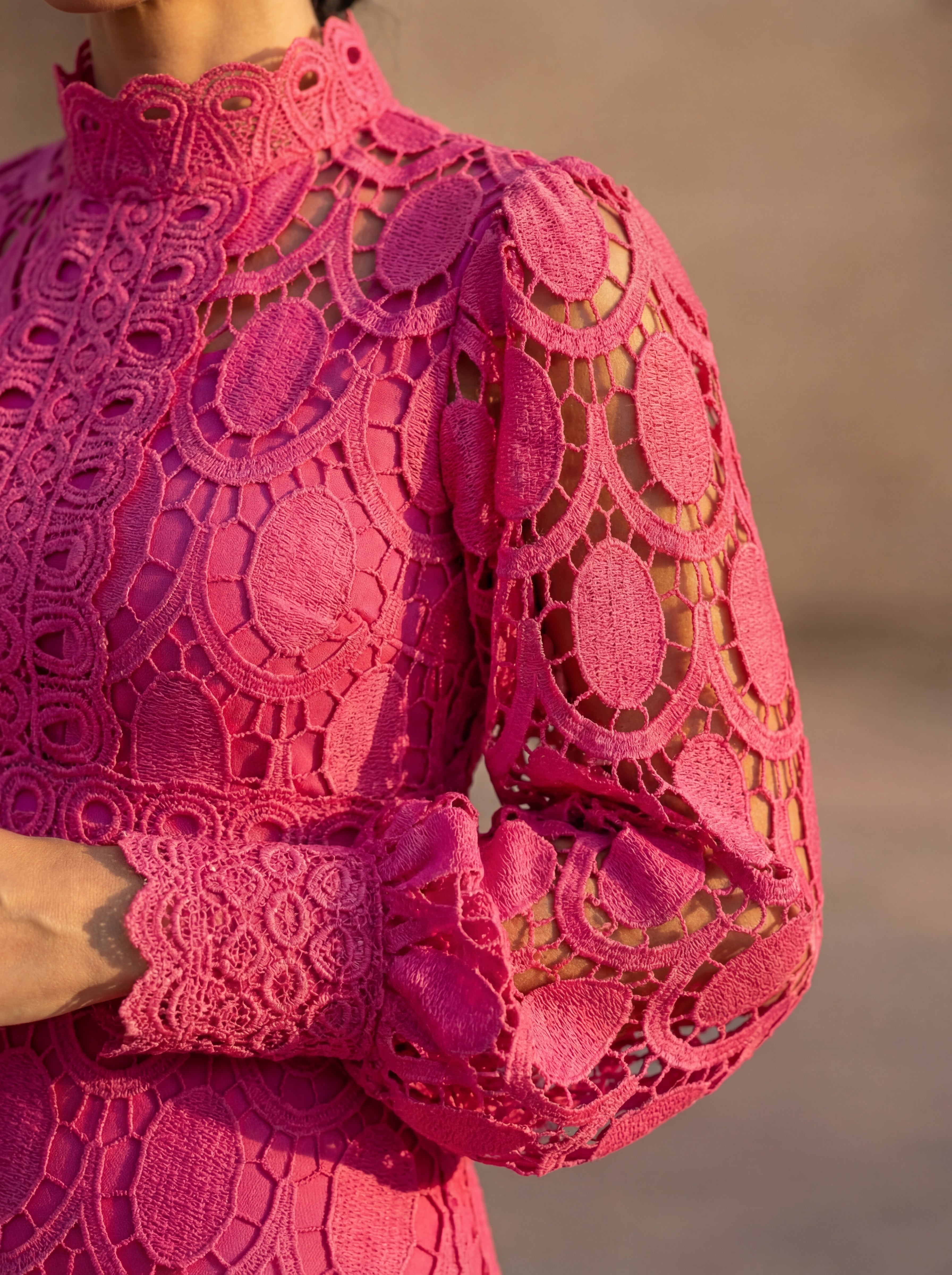 Carmona | Floral Lace Spring Dress