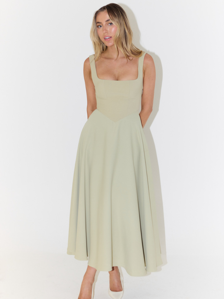 Audrey | Square-Neck Dress