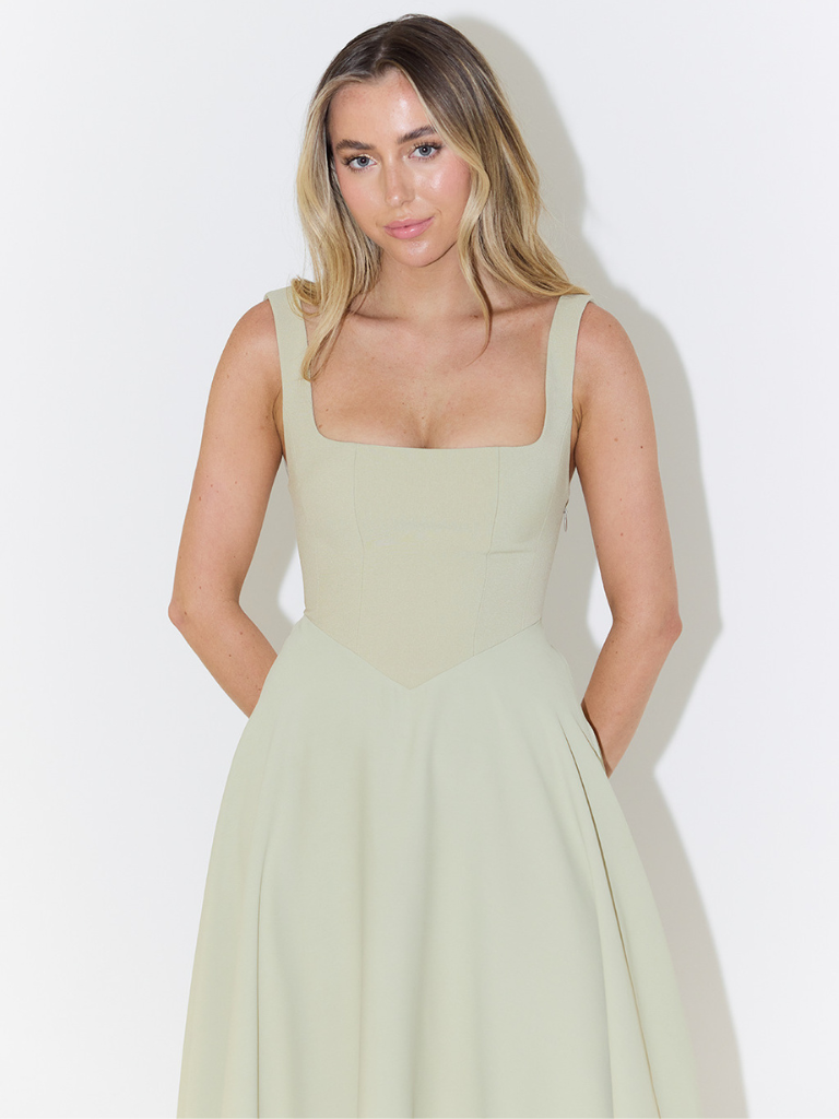 MELISA | Elegant Midi Dress
