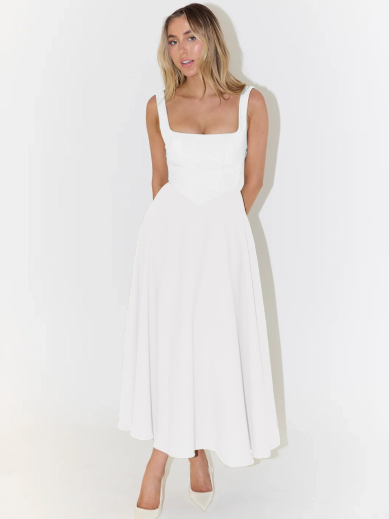 MELISA | Elegant Midi Dress