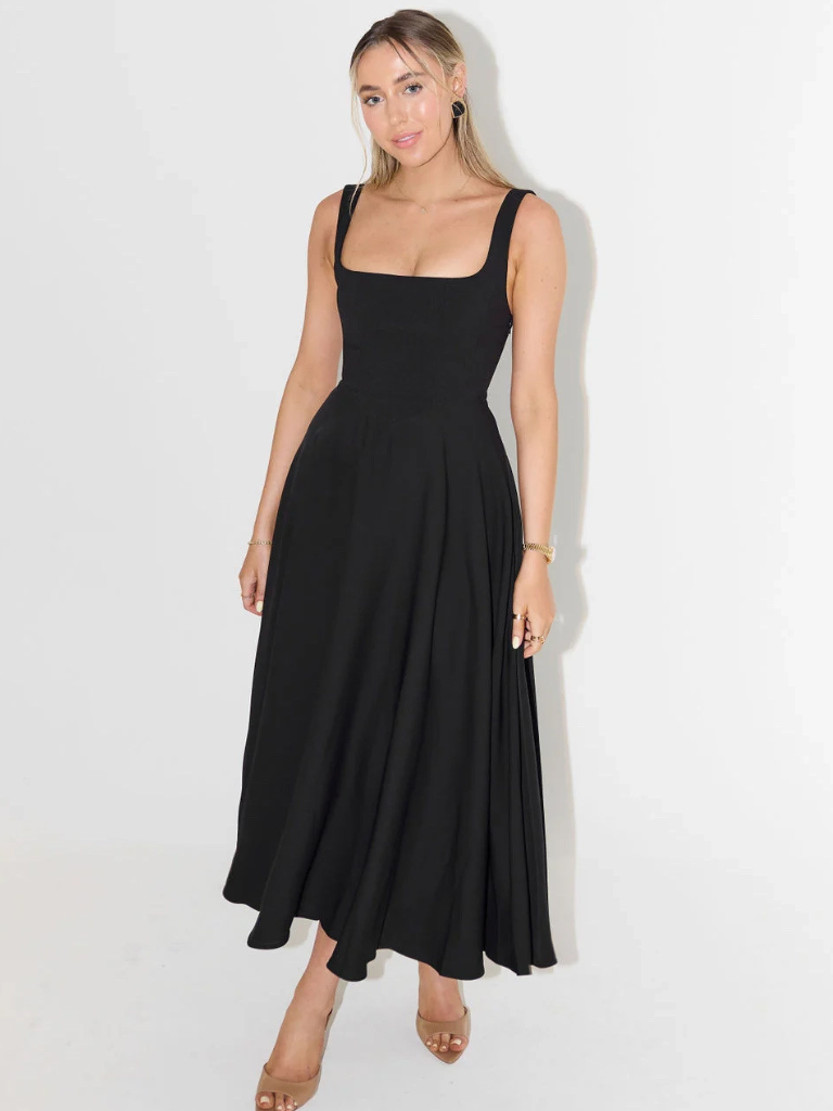 Audrey | Square-Neck Dress