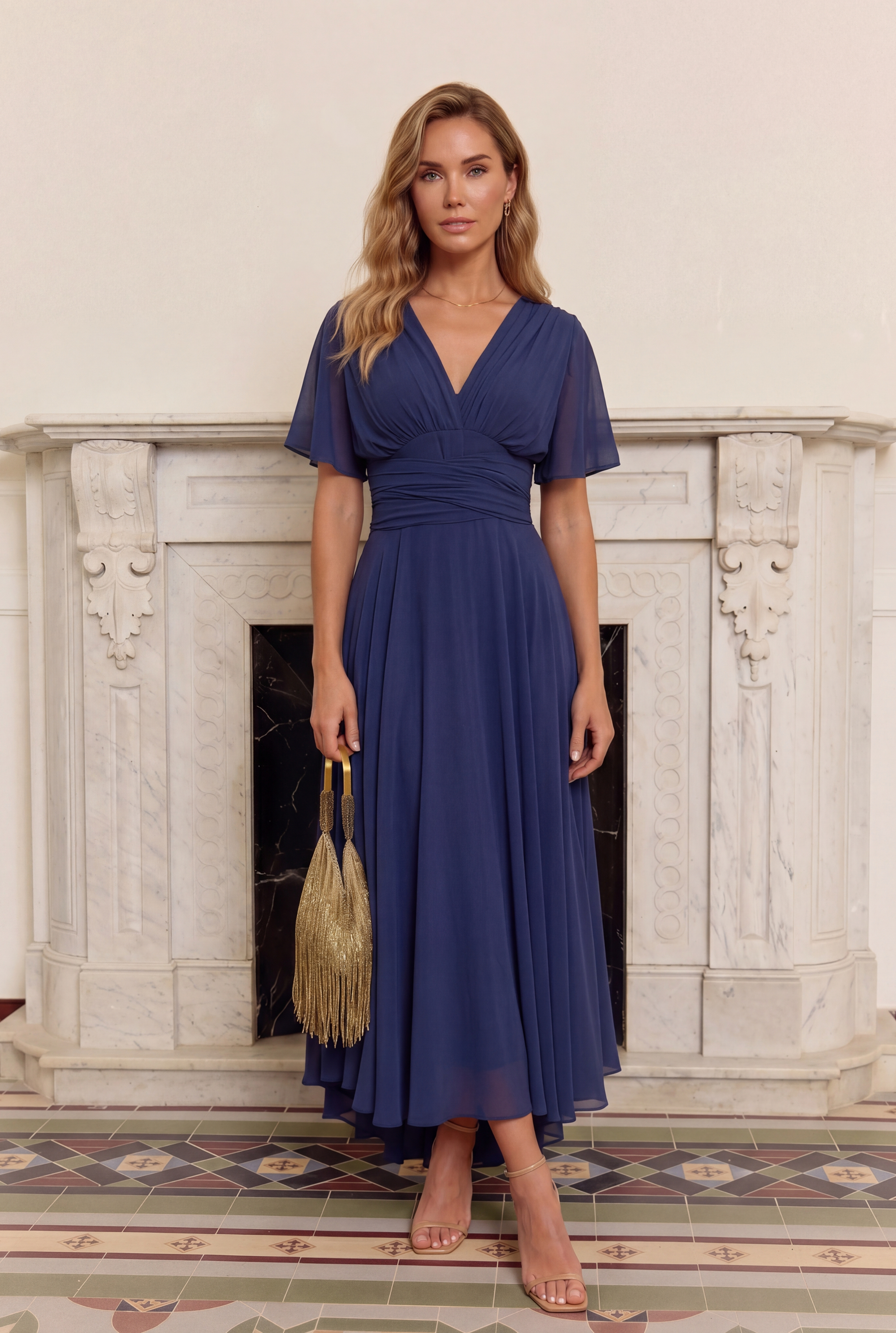 The Murano | Navy blue dress