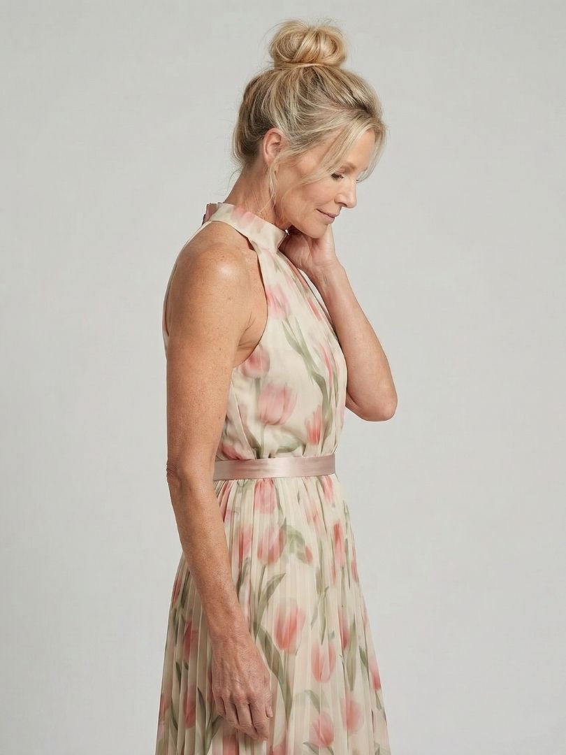 Aurelle | Floral Midi Dress