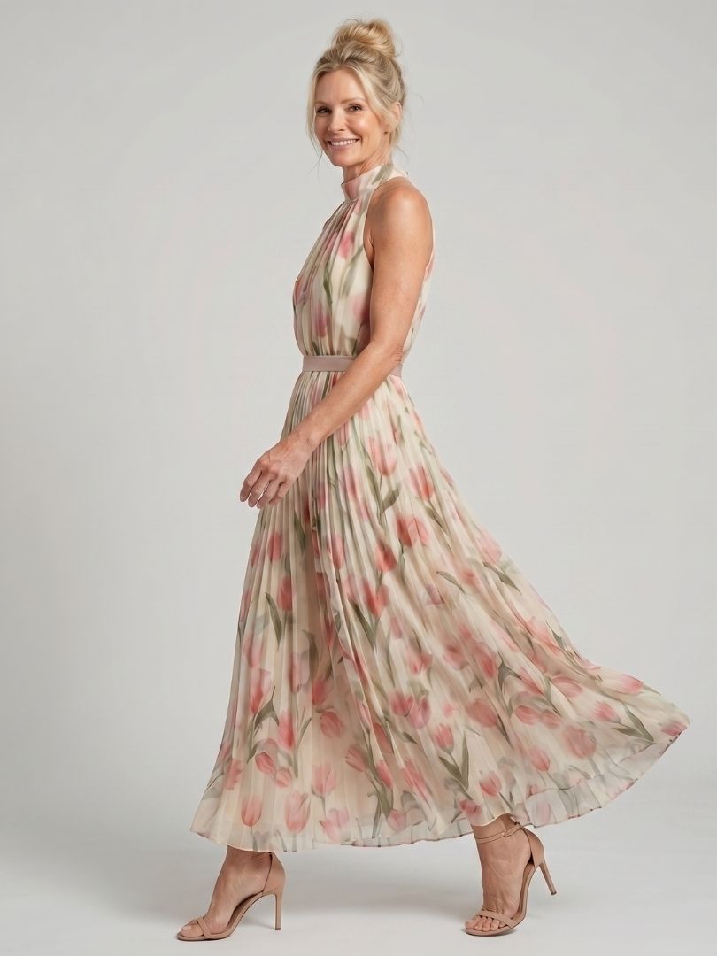 Aurelle | Floral Midi Dress