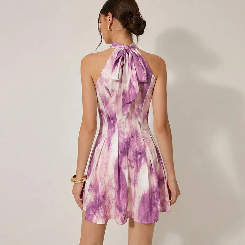 Piper | Halter Neck Mini Dress