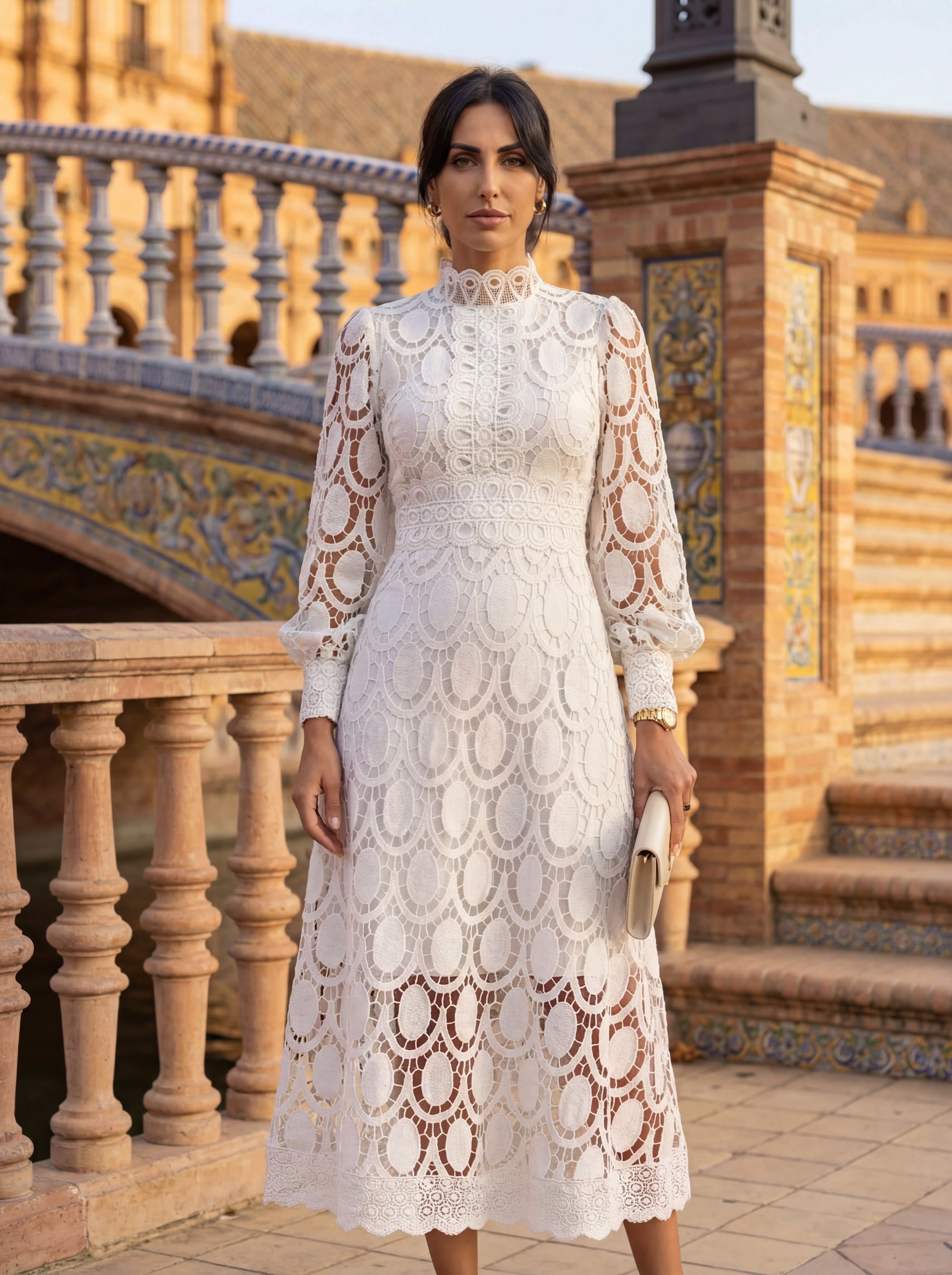 Carmona | Floral Lace Spring Dress