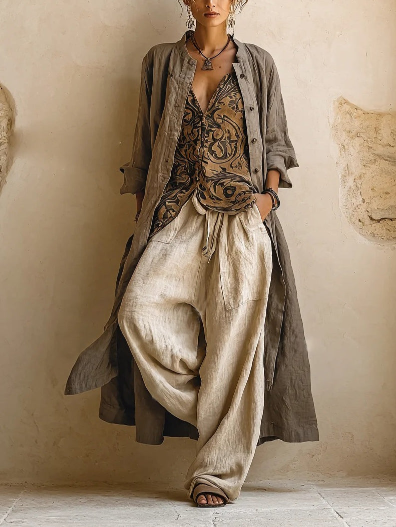 Wanderlight | 3-Piece Linen Set