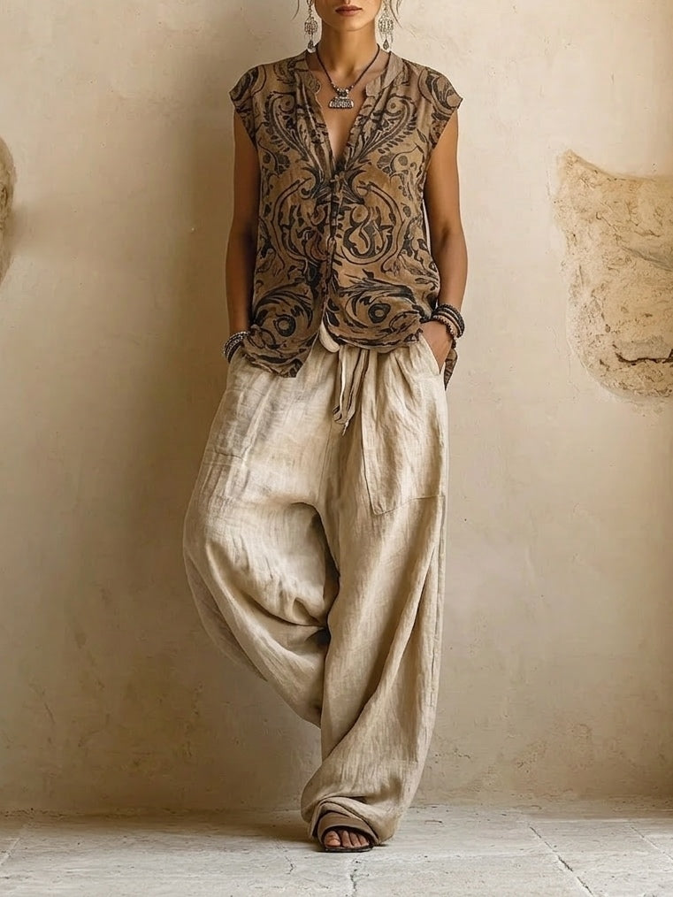 Wanderlight | 3-Piece Linen Set