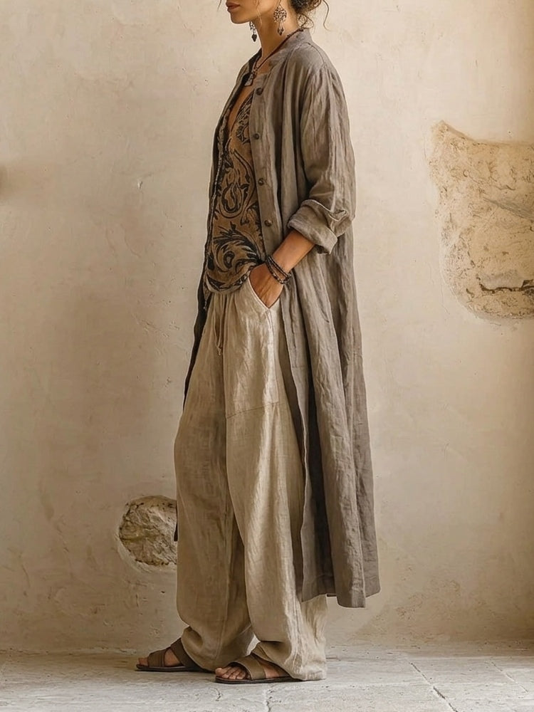 Wanderlight | 3-Piece Linen Set