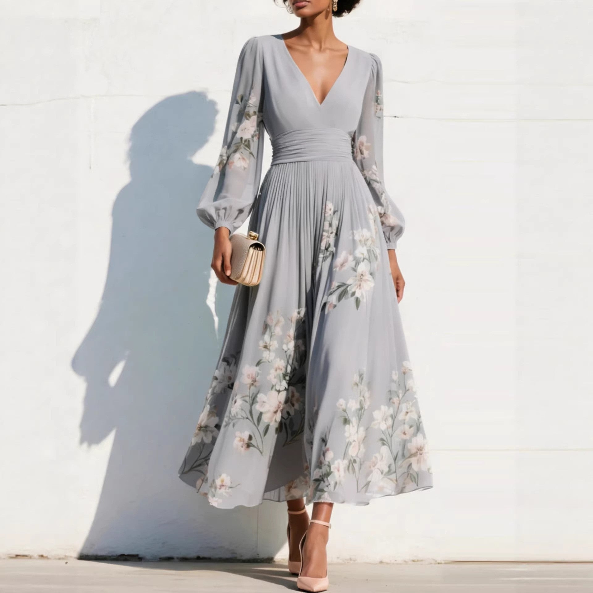 NIRENA | Elegant Midi Dress