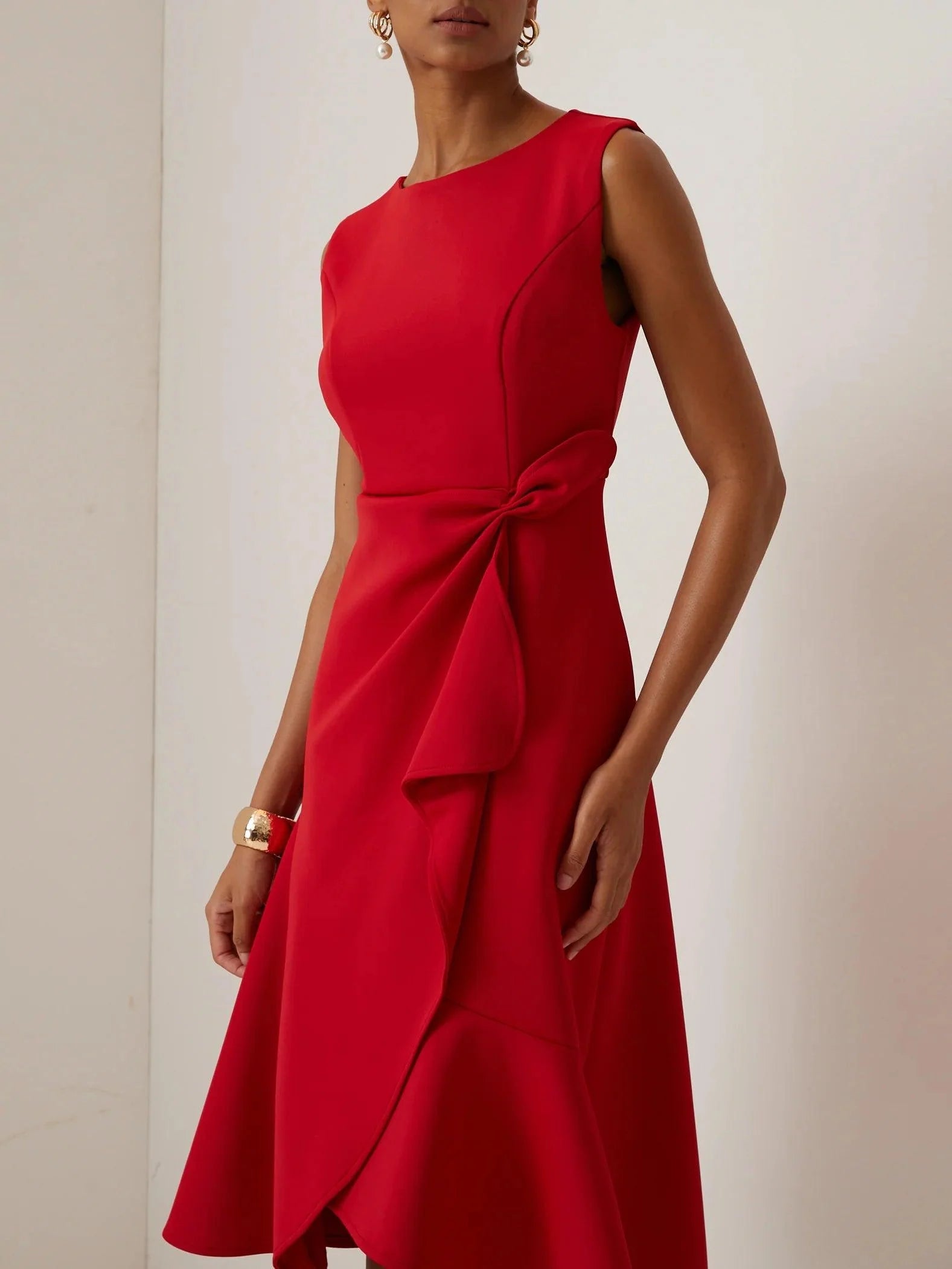 Katherine | Sleeveless Midi Dress