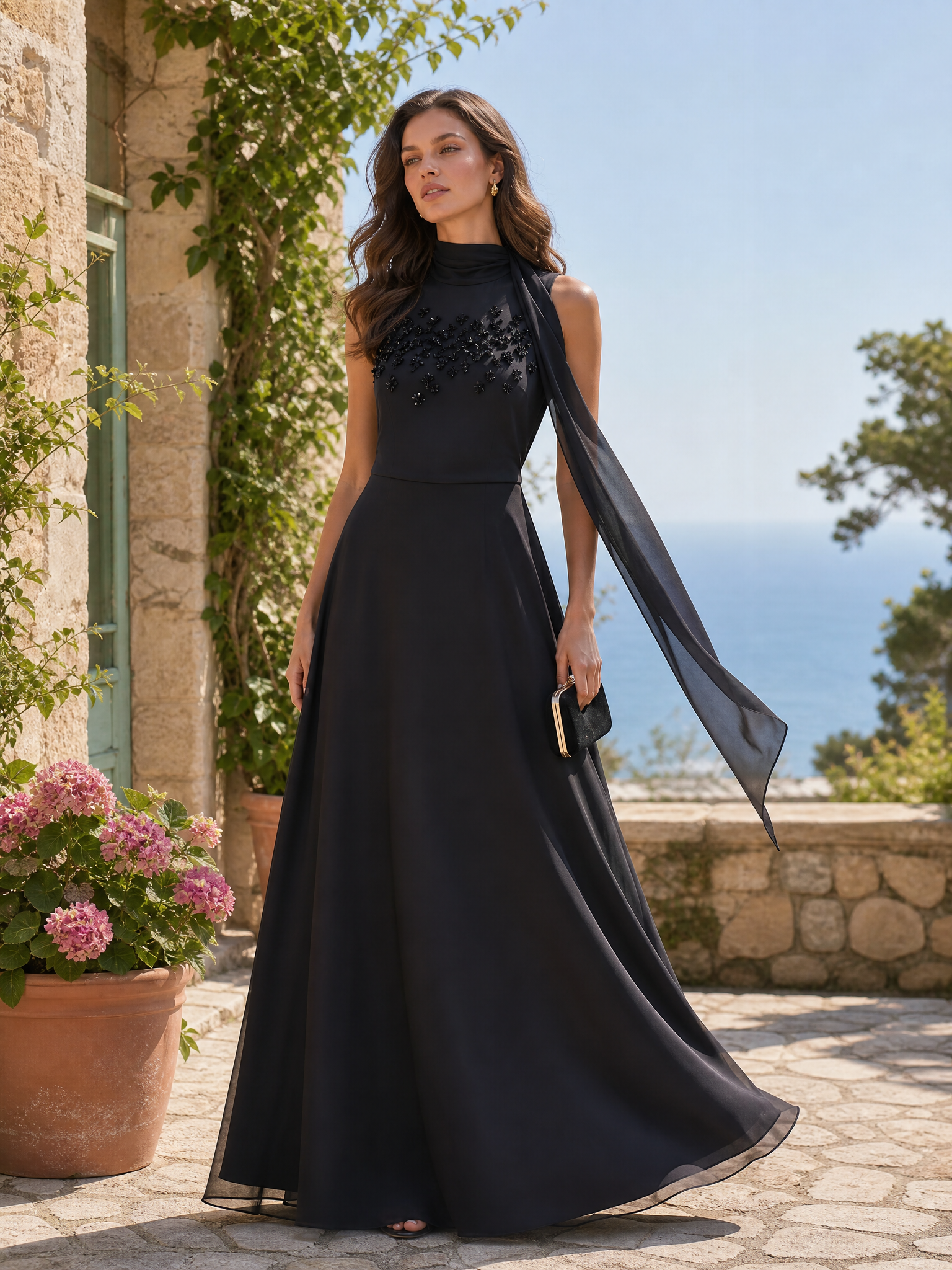 Matilda | Chiffon Maxi Dress