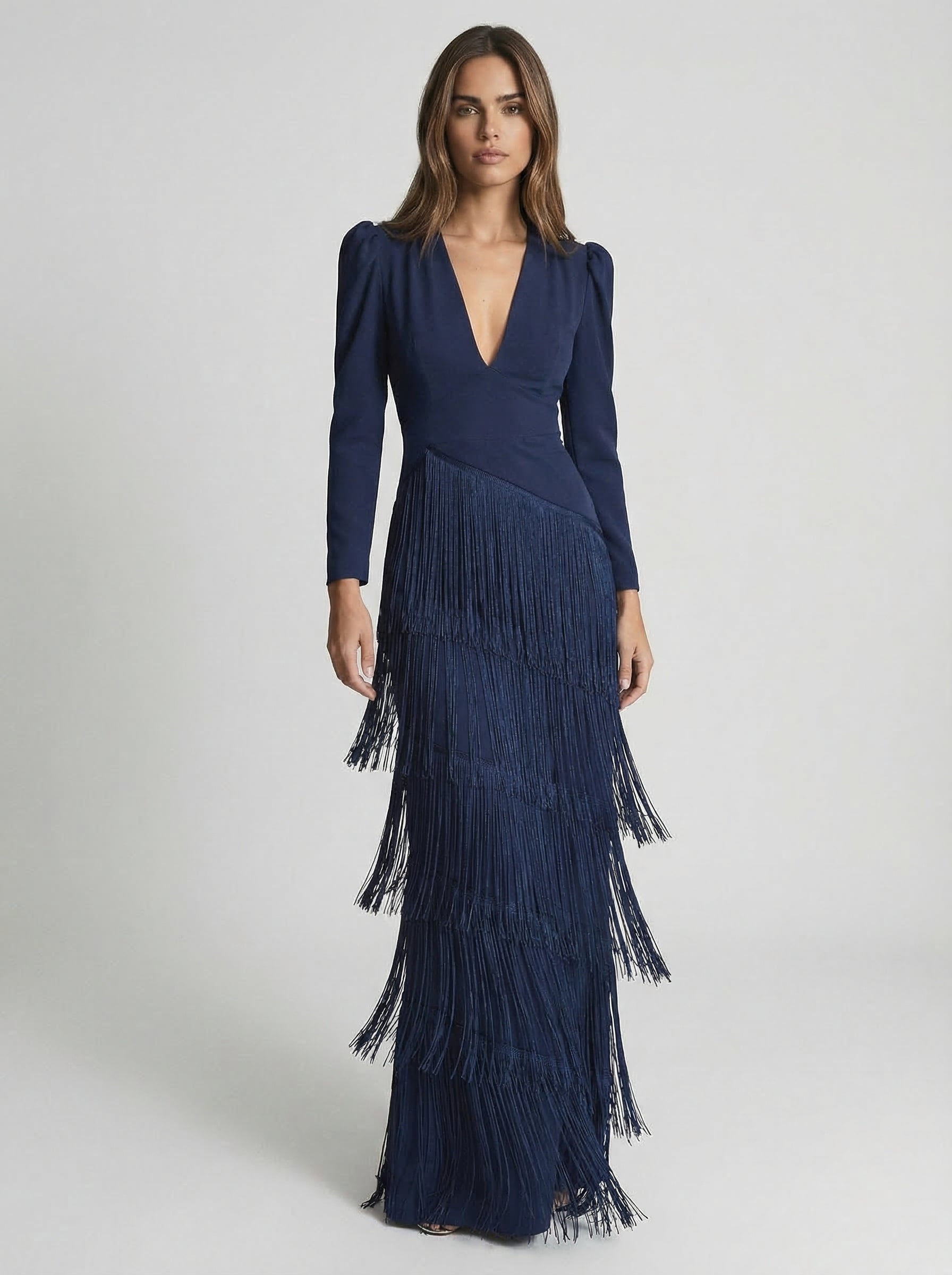Sage Fringe | Detail Dress