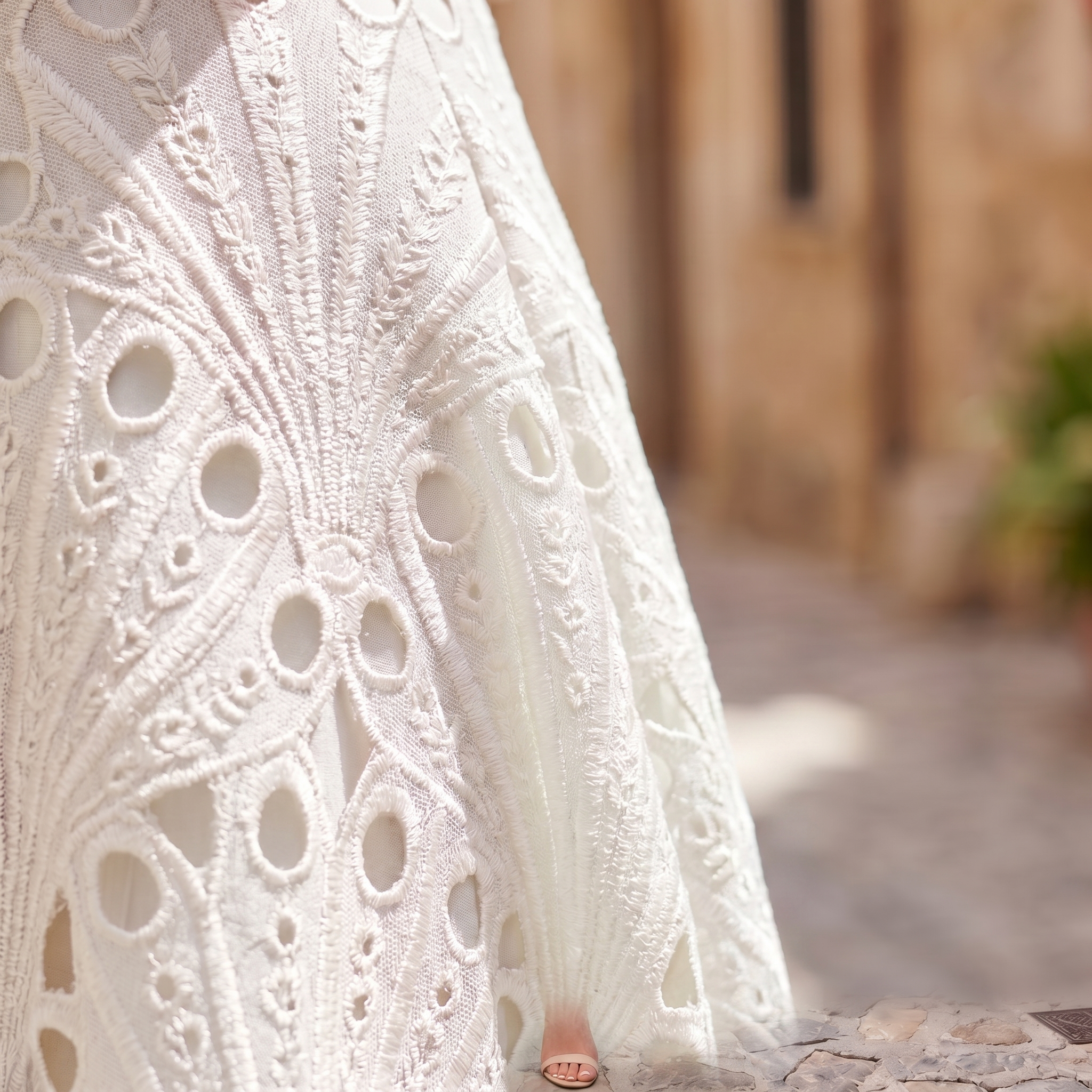 Pola Lace | Midi Dress